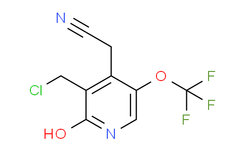 AM212421 | 1806736-96-8 | 3-(Chloromethyl)-2-hydroxy-5-(trifluoromethoxy)pyridine-4-acetonitrile