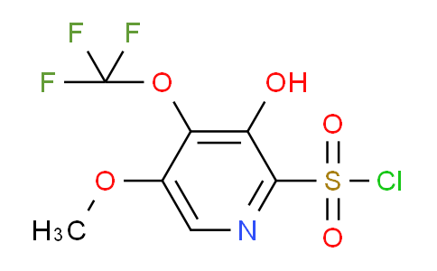 AM212431 | 1806185-53-4 | 3-Hydroxy-5-methoxy-4-(trifluoromethoxy)pyridine-2-sulfonyl chloride