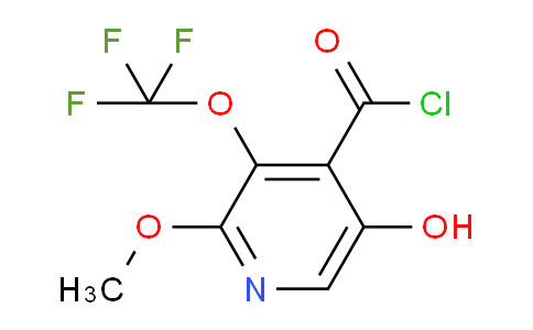 5-Hydroxy-2-methoxy-3-(trifluoromethoxy)pyridine-4-carbonyl chloride