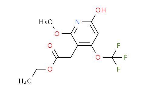 AM212441 | 1804758-10-8 | Ethyl 6-hydroxy-2-methoxy-4-(trifluoromethoxy)pyridine-3-acetate