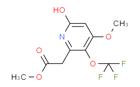AM212452 | 1806044-10-9 | Methyl 6-hydroxy-4-methoxy-3-(trifluoromethoxy)pyridine-2-acetate
