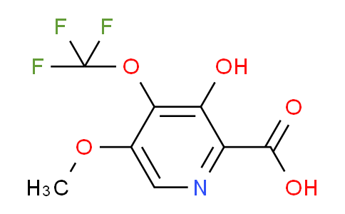 AM212464 | 1804771-62-7 | 3-Hydroxy-5-methoxy-4-(trifluoromethoxy)pyridine-2-carboxylic acid
