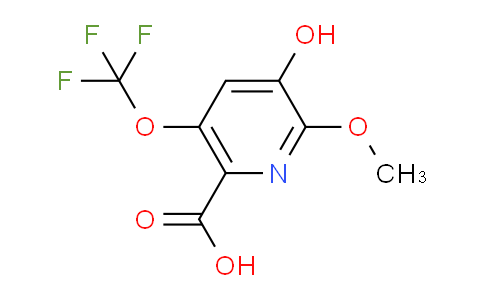 AM212473 | 1804755-64-3 | 3-Hydroxy-2-methoxy-5-(trifluoromethoxy)pyridine-6-carboxylic acid