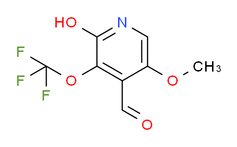2-Hydroxy-5-methoxy-3-(trifluoromethoxy)pyridine-4-carboxaldehyde