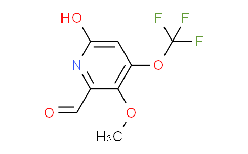 6-Hydroxy-3-methoxy-4-(trifluoromethoxy)pyridine-2-carboxaldehyde