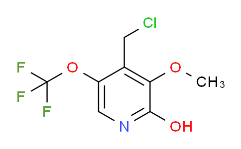 AM212487 | 1806037-11-5 | 4-(Chloromethyl)-2-hydroxy-3-methoxy-5-(trifluoromethoxy)pyridine