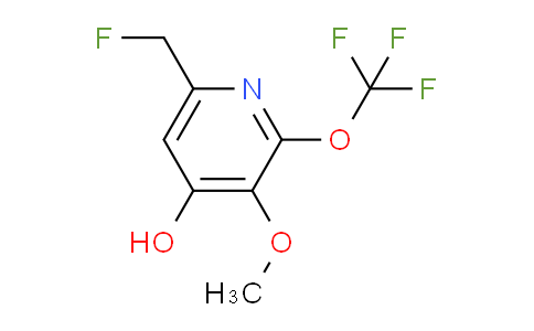 6-(Fluoromethyl)-4-hydroxy-3-methoxy-2-(trifluoromethoxy)pyridine
