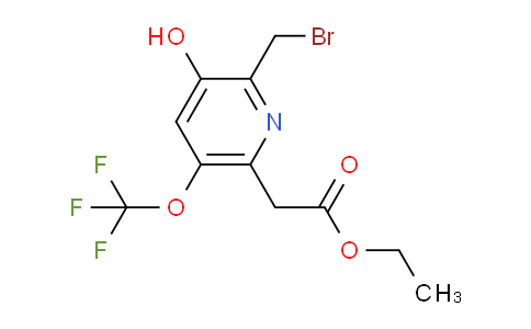 AM212494 | 1804824-98-3 | Ethyl 2-(bromomethyl)-3-hydroxy-5-(trifluoromethoxy)pyridine-6-acetate