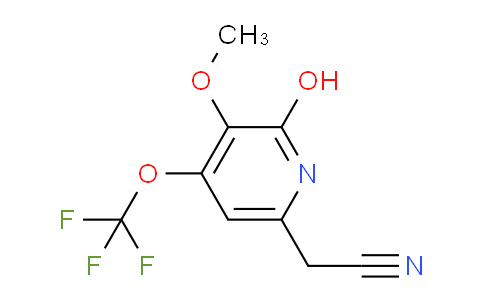 AM212496 | 1804314-34-8 | 2-Hydroxy-3-methoxy-4-(trifluoromethoxy)pyridine-6-acetonitrile
