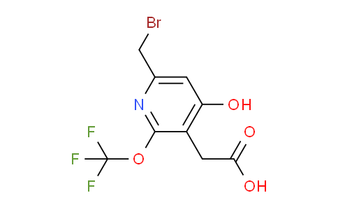 AM212498 | 1804836-73-4 | 6-(Bromomethyl)-4-hydroxy-2-(trifluoromethoxy)pyridine-3-acetic acid