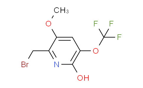AM212502 | 1804311-09-8 | 2-(Bromomethyl)-6-hydroxy-3-methoxy-5-(trifluoromethoxy)pyridine