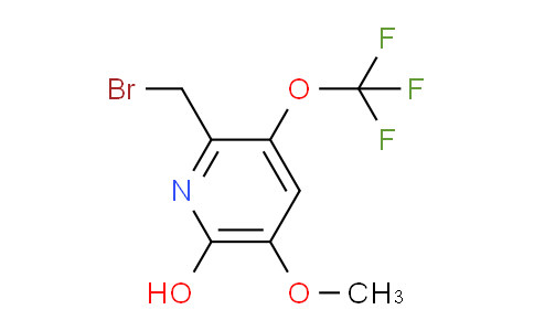 AM212504 | 1804831-76-2 | 2-(Bromomethyl)-6-hydroxy-5-methoxy-3-(trifluoromethoxy)pyridine