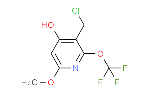 AM212507 | 1804631-24-0 | 3-(Chloromethyl)-4-hydroxy-6-methoxy-2-(trifluoromethoxy)pyridine