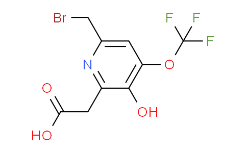 AM212517 | 1804353-10-3 | 6-(Bromomethyl)-3-hydroxy-4-(trifluoromethoxy)pyridine-2-acetic acid