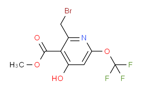 Methyl 2-(bromomethyl)-4-hydroxy-6-(trifluoromethoxy)pyridine-3-carboxylate