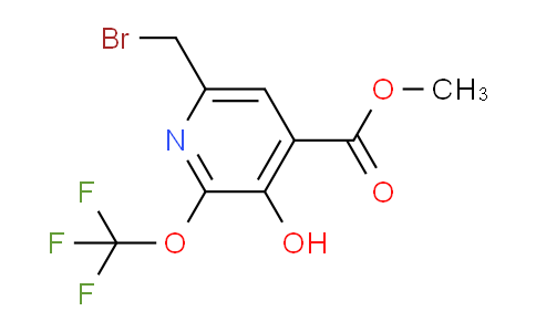 Methyl 6-(bromomethyl)-3-hydroxy-2-(trifluoromethoxy)pyridine-4-carboxylate