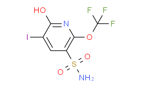 2-Hydroxy-3-iodo-6-(trifluoromethoxy)pyridine-5-sulfonamide