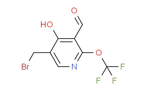 AM212549 | 1806135-61-4 | 5-(Bromomethyl)-4-hydroxy-2-(trifluoromethoxy)pyridine-3-carboxaldehyde