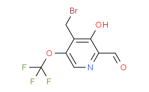 AM212552 | 1804477-62-0 | 4-(Bromomethyl)-3-hydroxy-5-(trifluoromethoxy)pyridine-2-carboxaldehyde