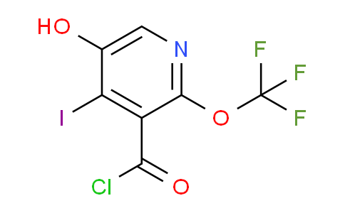 5-Hydroxy-4-iodo-2-(trifluoromethoxy)pyridine-3-carbonyl chloride