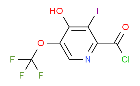 AM212558 | 1806743-84-9 | 4-Hydroxy-3-iodo-5-(trifluoromethoxy)pyridine-2-carbonyl chloride