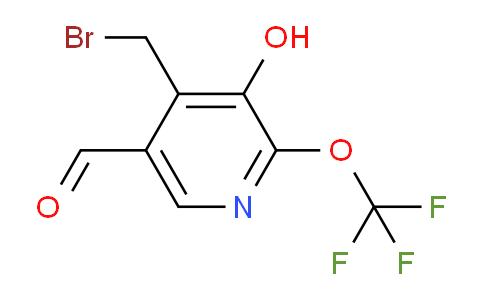 AM212564 | 1804775-80-1 | 4-(Bromomethyl)-3-hydroxy-2-(trifluoromethoxy)pyridine-5-carboxaldehyde