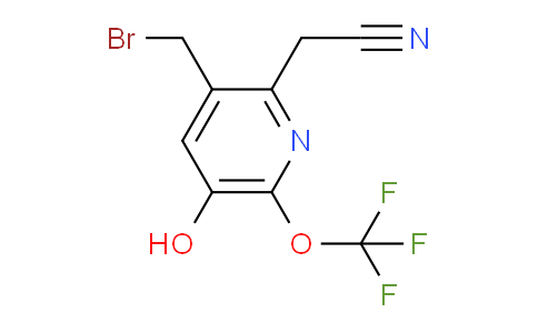 AM212572 | 1806134-48-4 | 3-(Bromomethyl)-5-hydroxy-6-(trifluoromethoxy)pyridine-2-acetonitrile