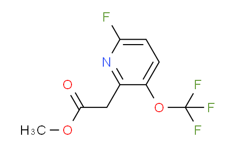 AM21259 | 1805975-70-5 | Methyl 6-fluoro-3-(trifluoromethoxy)pyridine-2-acetate
