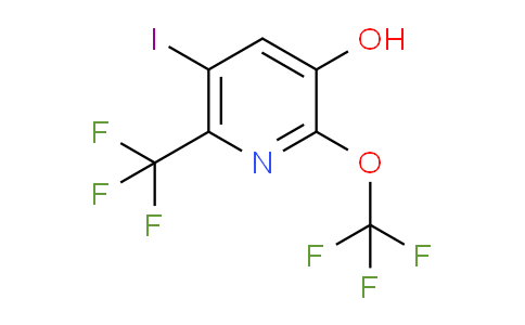 AM212590 | 1806712-48-0 | 3-Hydroxy-5-iodo-2-(trifluoromethoxy)-6-(trifluoromethyl)pyridine