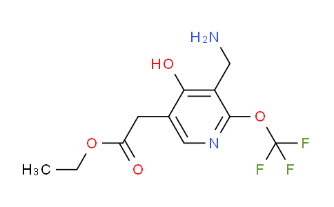 AM212600 | 1804799-85-6 | Ethyl 3-(aminomethyl)-4-hydroxy-2-(trifluoromethoxy)pyridine-5-acetate
