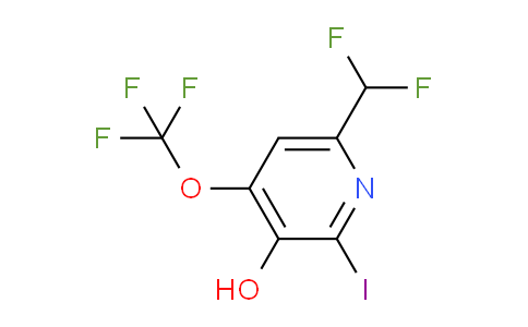 AM212604 | 1804813-46-4 | 6-(Difluoromethyl)-3-hydroxy-2-iodo-4-(trifluoromethoxy)pyridine