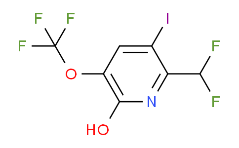 AM212606 | 1806736-76-4 | 2-(Difluoromethyl)-6-hydroxy-3-iodo-5-(trifluoromethoxy)pyridine