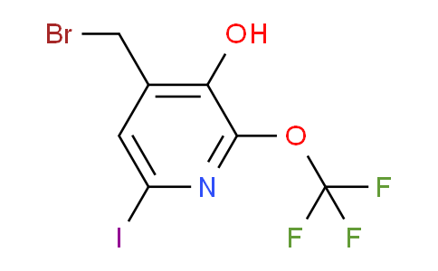 4-(Bromomethyl)-3-hydroxy-6-iodo-2-(trifluoromethoxy)pyridine