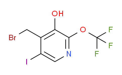 4-(Bromomethyl)-3-hydroxy-5-iodo-2-(trifluoromethoxy)pyridine