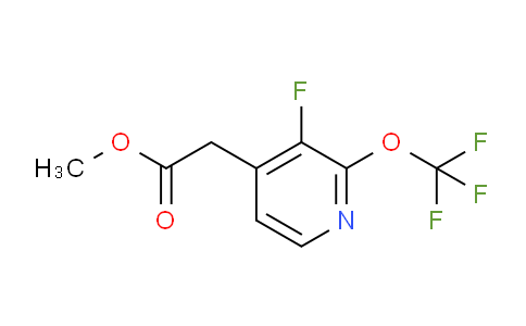Methyl 3-fluoro-2-(trifluoromethoxy)pyridine-4-acetate