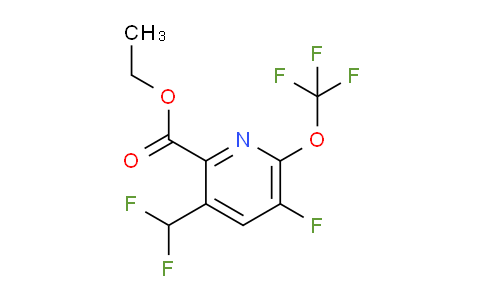 AM212646 | 1806265-13-3 | Ethyl 3-(difluoromethyl)-5-fluoro-6-(trifluoromethoxy)pyridine-2-carboxylate