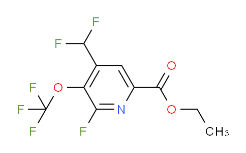 AM212647 | 1804766-57-1 | Ethyl 4-(difluoromethyl)-2-fluoro-3-(trifluoromethoxy)pyridine-6-carboxylate