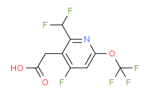 AM212651 | 1804479-76-2 | 2-(Difluoromethyl)-4-fluoro-6-(trifluoromethoxy)pyridine-3-acetic acid