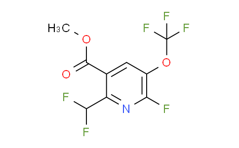 AM212654 | 1804765-05-6 | Methyl 2-(difluoromethyl)-6-fluoro-5-(trifluoromethoxy)pyridine-3-carboxylate