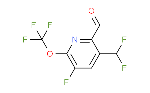 AM212664 | 1805973-84-5 | 3-(Difluoromethyl)-5-fluoro-6-(trifluoromethoxy)pyridine-2-carboxaldehyde