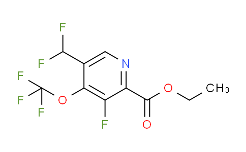 AM212665 | 1806739-07-0 | Ethyl 5-(difluoromethyl)-3-fluoro-4-(trifluoromethoxy)pyridine-2-carboxylate