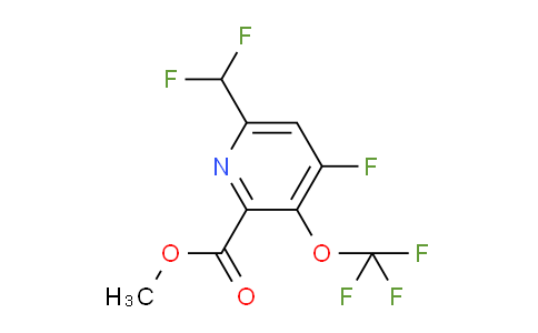 AM212669 | 1804764-66-6 | Methyl 6-(difluoromethyl)-4-fluoro-3-(trifluoromethoxy)pyridine-2-carboxylate