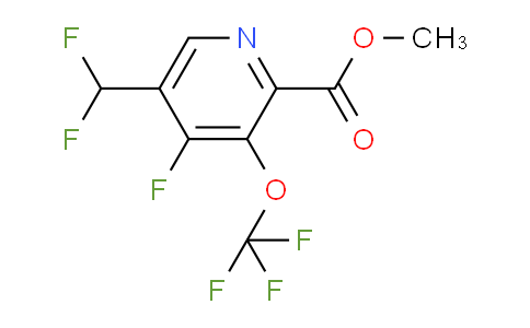 AM212675 | 1805974-08-6 | Methyl 5-(difluoromethyl)-4-fluoro-3-(trifluoromethoxy)pyridine-2-carboxylate