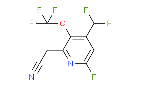 AM212684 | 1804762-04-6 | 4-(Difluoromethyl)-6-fluoro-3-(trifluoromethoxy)pyridine-2-acetonitrile