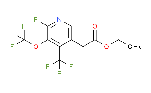 AM212687 | 1804476-91-2 | Ethyl 2-fluoro-3-(trifluoromethoxy)-4-(trifluoromethyl)pyridine-5-acetate
