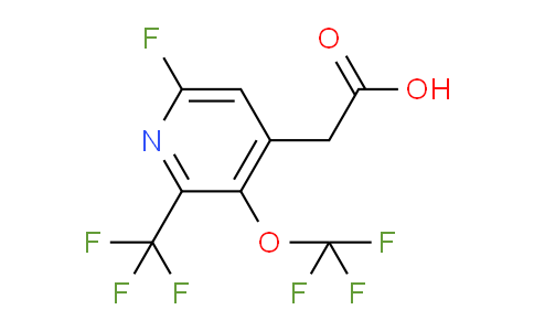 AM212688 | 1805975-46-5 | 6-Fluoro-3-(trifluoromethoxy)-2-(trifluoromethyl)pyridine-4-acetic acid