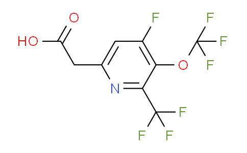 AM212692 | 1804621-45-1 | 4-Fluoro-3-(trifluoromethoxy)-2-(trifluoromethyl)pyridine-6-acetic acid