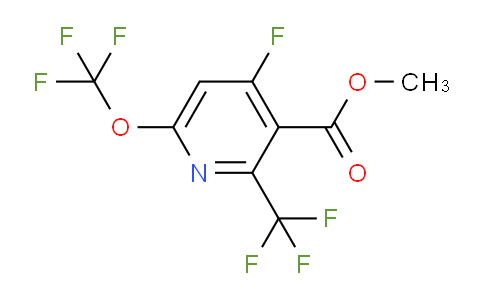 AM212697 | 1806722-41-7 | Methyl 4-fluoro-6-(trifluoromethoxy)-2-(trifluoromethyl)pyridine-3-carboxylate