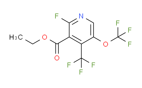 AM212699 | 1804314-04-2 | Ethyl 2-fluoro-5-(trifluoromethoxy)-4-(trifluoromethyl)pyridine-3-carboxylate
