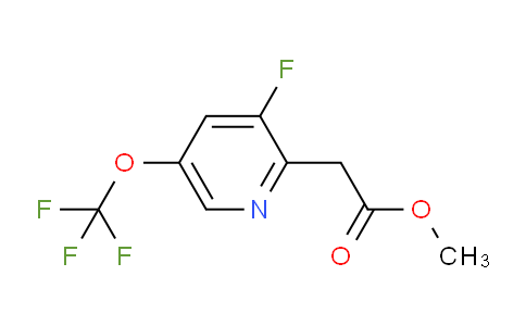 Methyl 3-fluoro-5-(trifluoromethoxy)pyridine-2-acetate